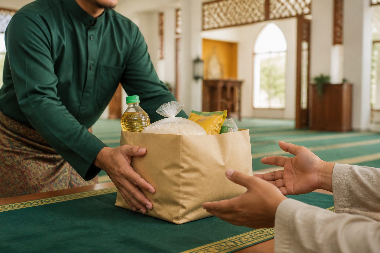 Imej muka hadapan untuk Adab Bersedekah: Menjaga Niat dan Maruah