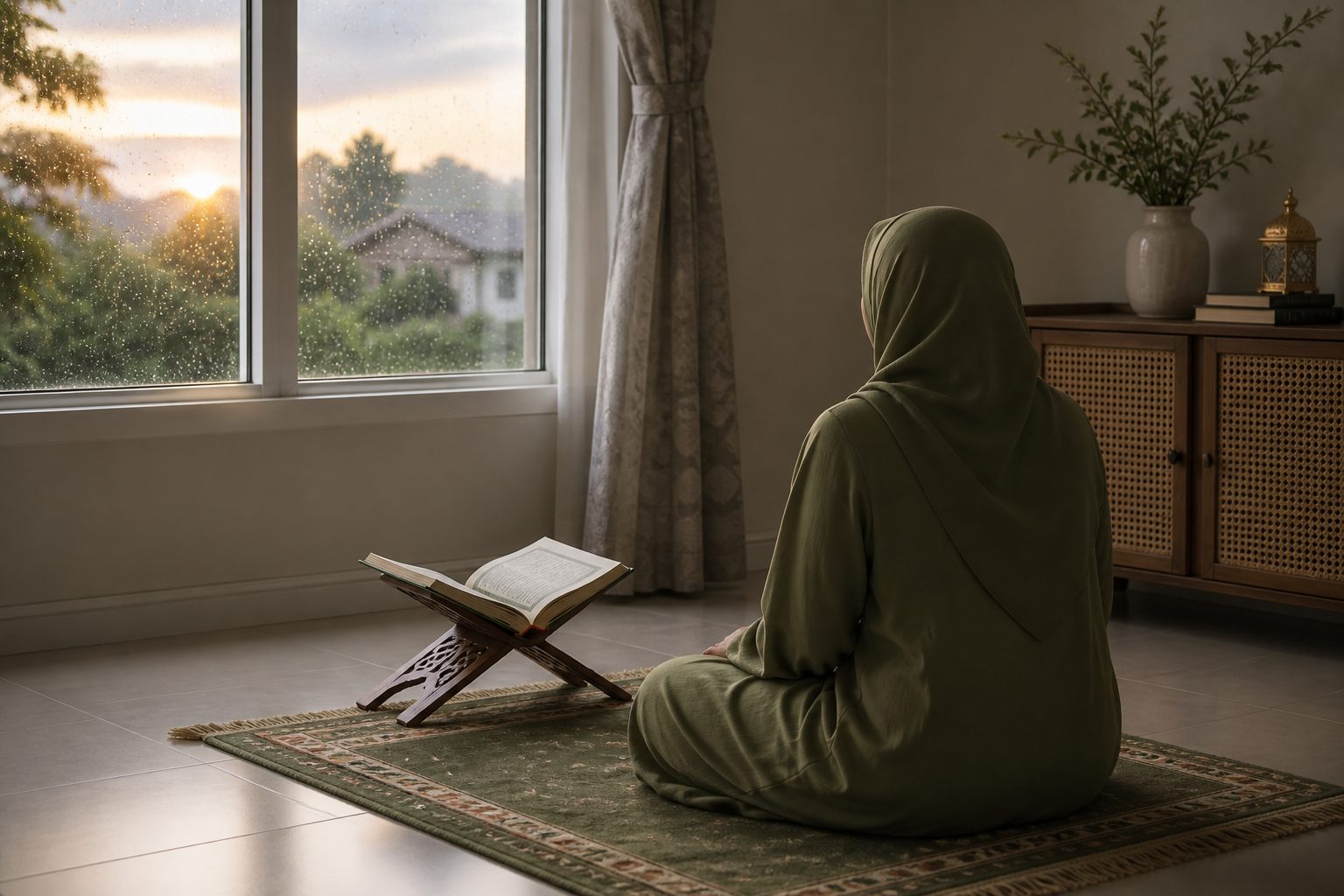 Imej muka hadapan untuk Sabar dan Solat Ketika Berdepan Kesukaran